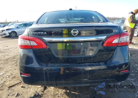 2015 Nissan Sentra Sv из США, поврежденный, VIN 3N1AB7AP5FY363639